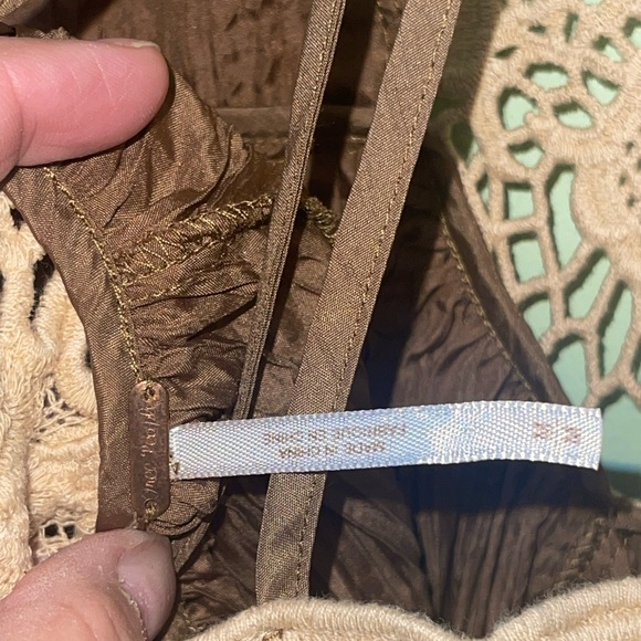 Free People Breathless lave mini babydoll dress. Size medium. - Picture 10 of 15